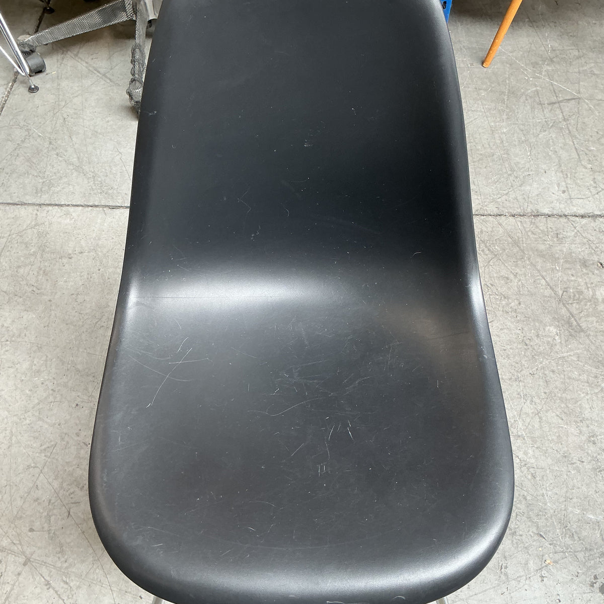 Vitra DSX Design Stoel | Zwart | Chroom