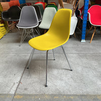 Vitra DSX Design Stoel | Mosterd Geel | Chroom