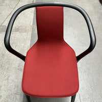 Vitra Belleville Chair Stoel | Kunststof | Rode Stof