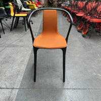 Vitra Belleville Chair Stoel | Kunststof | Oranje Stof
