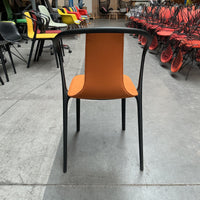 Vitra Belleville Chair Stoel | Kunststof | Oranje Stof