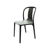Vitra Belleville Chair |  Donker Grijs | Kunststof