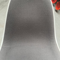 Vitra Eames DSR | Witte Kuip | Grijs gestoffeerd