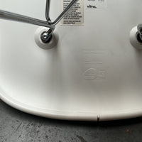 Vitra Eames DSR | Witte Kuip | Grijs gestoffeerd