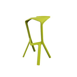 Plank Miura Design Barkruk | Groen | Zithoogte 78 cm