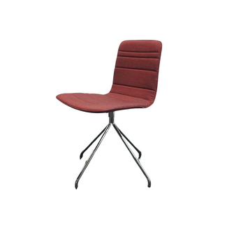 Viccarbe Klip Design Stoel | Rood | Draaibaar