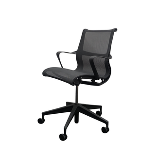 Herman Miller Setu Vergaderstoel | Bureaustoel | Antraciet